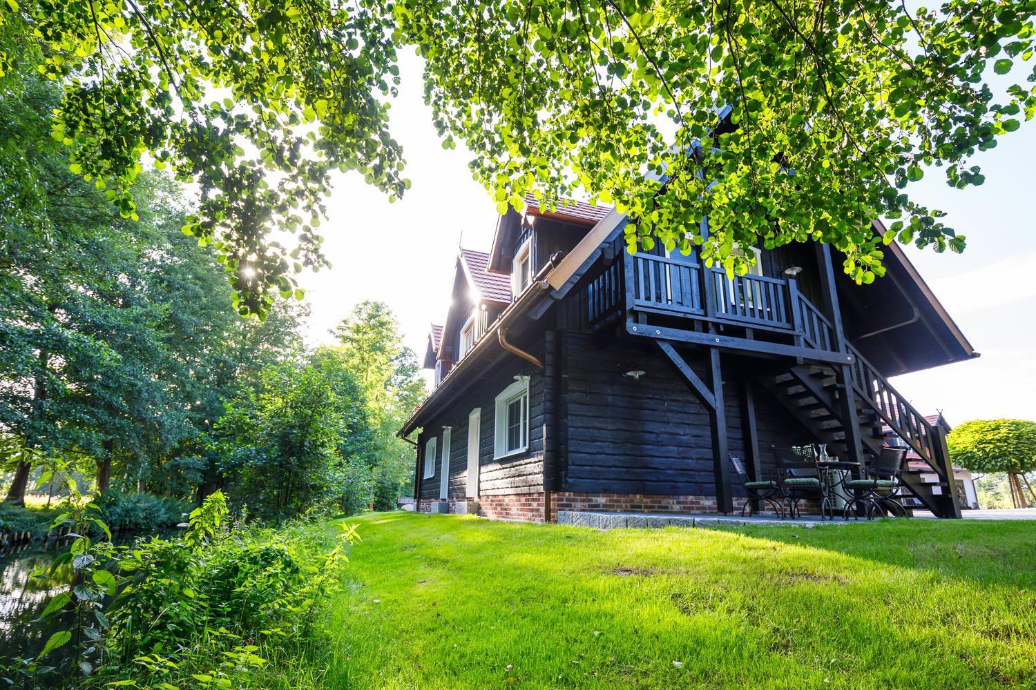 Spreewald Chalet Wohnung Spreeblick Kolonie  Dış mekan fotoğraf